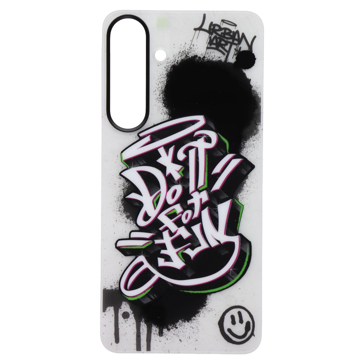 Samsung Flipsuit Rugged Case for Galaxy S25+ (Plus) - Black/Urban Art Graffiti Cell Phone - Cases, Covers & Skins Samsung - Simple Cell Bulk Wholesale Pricing - USA Seller