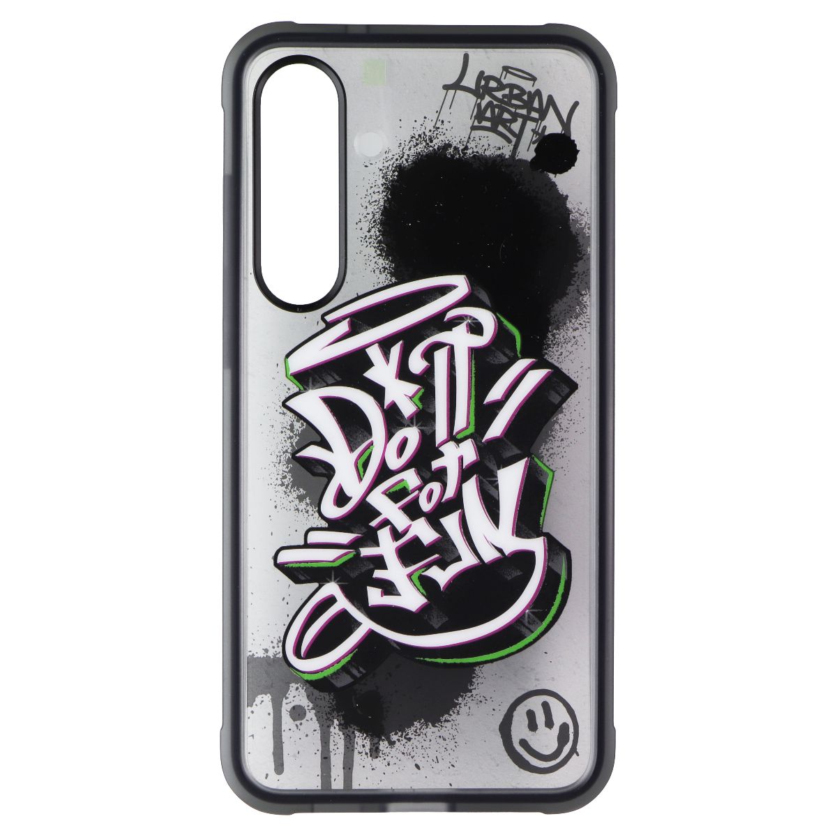 Samsung Flipsuit Rugged Case for Galaxy S25+ (Plus) - Black/Urban Art Graffiti Cell Phone - Cases, Covers & Skins Samsung - Simple Cell Bulk Wholesale Pricing - USA Seller