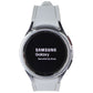 Samsung Galaxy Watch6 Classic (43mm) LTE + Bluetooth (SM-R955) - Silver/White Smart Watches Samsung - Simple Cell Bulk Wholesale Pricing - USA Seller