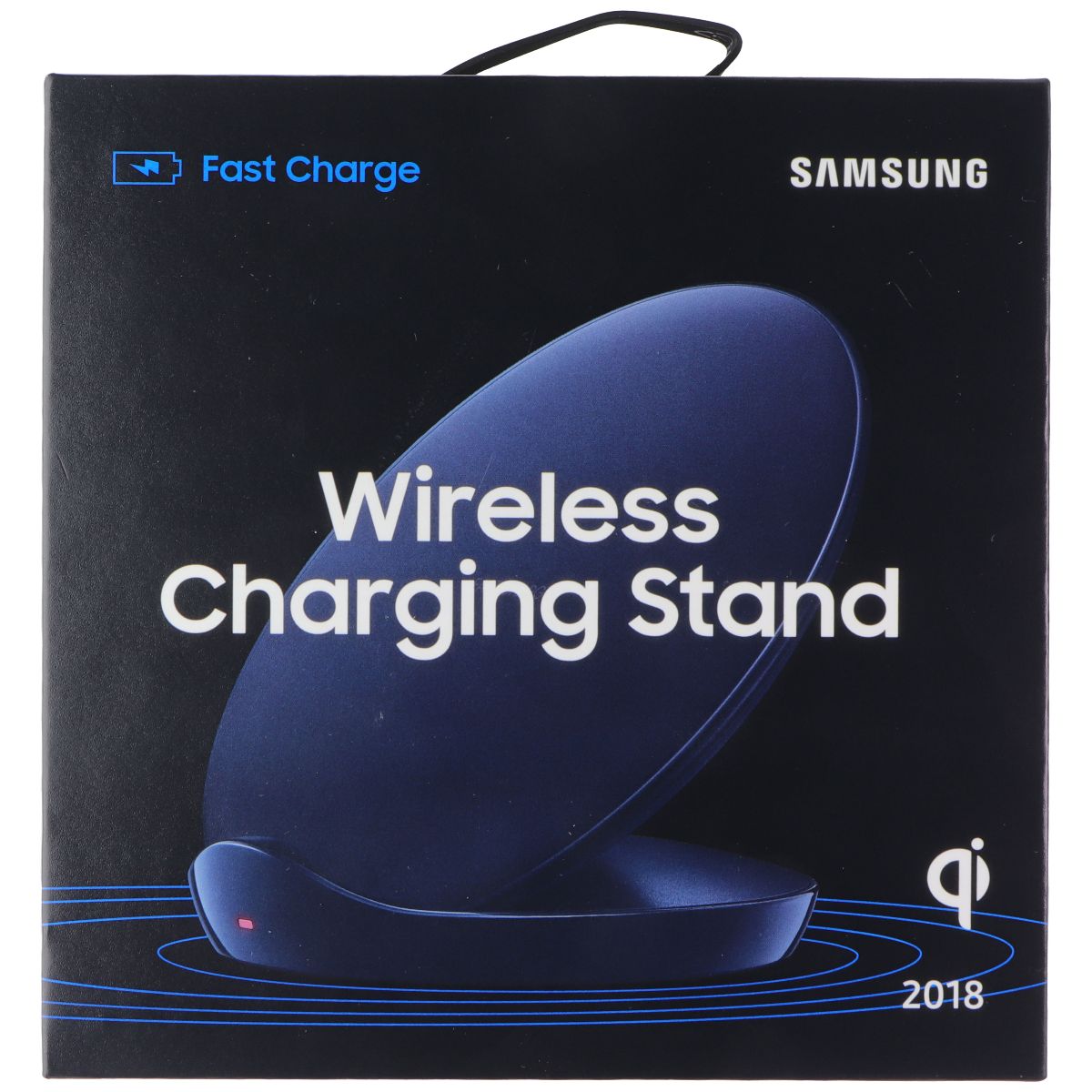 Samsung Fast Charge Wireless Charging Stand (2018 Model) - Blue Cell Phone - Chargers & Cradles Samsung - Simple Cell Bulk Wholesale Pricing - USA Seller