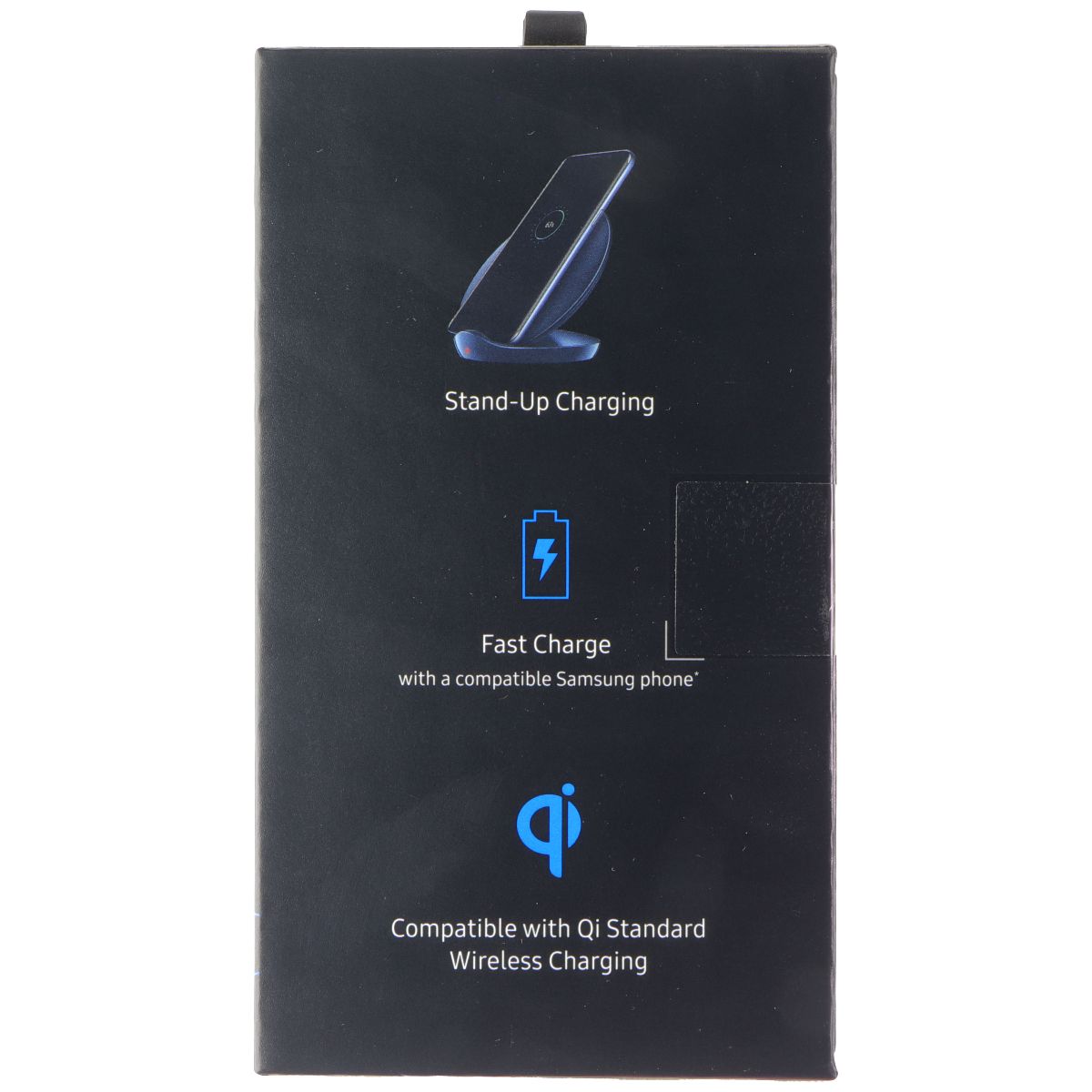 Samsung Fast Charge Wireless Charging Stand (2018 Model) - Blue Cell Phone - Chargers & Cradles Samsung - Simple Cell Bulk Wholesale Pricing - USA Seller