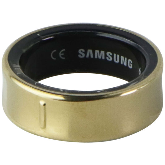Samsung Galaxy AI Smart Ring Bluetooth Fitness Tracker - Size 6/Titanium Gold