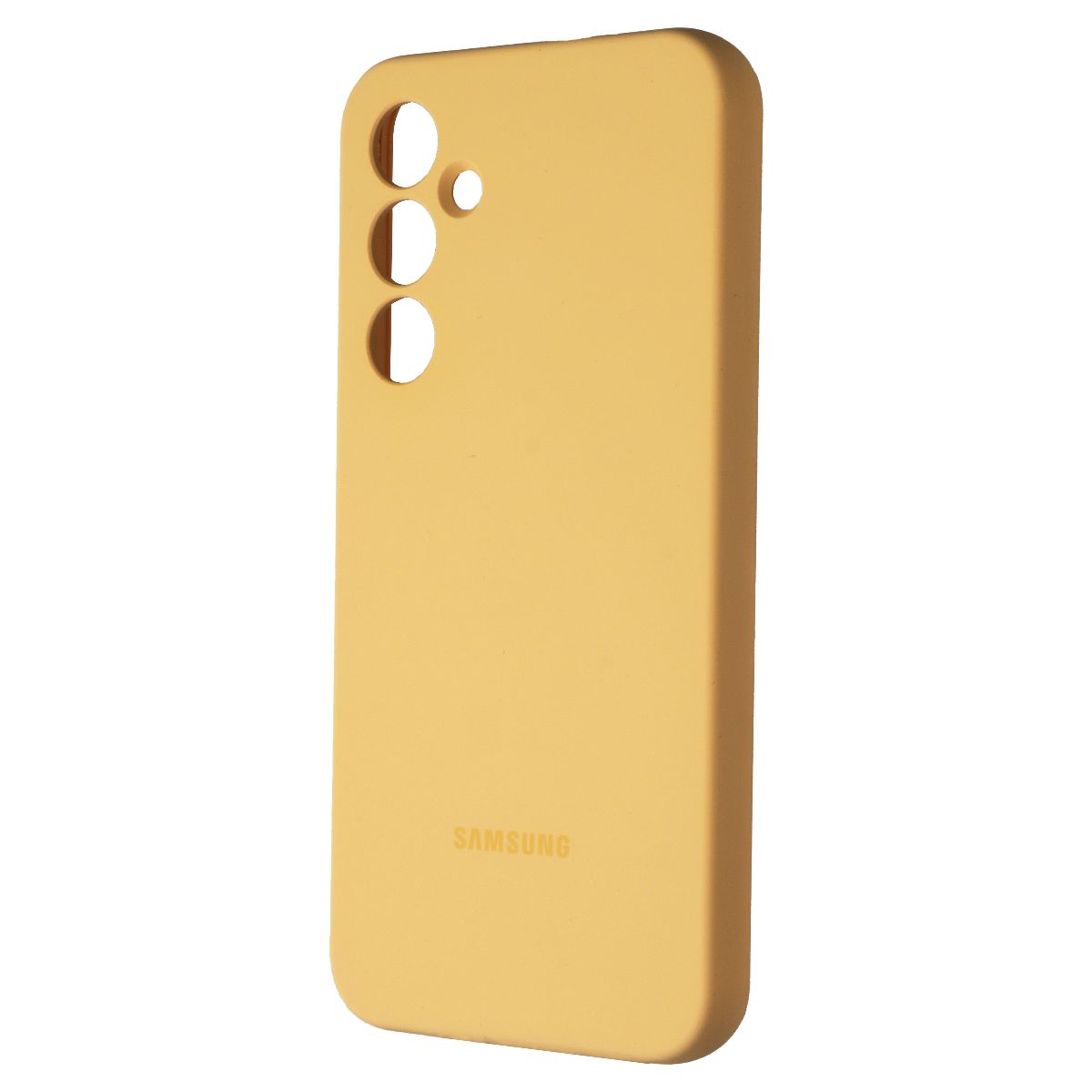 Samsung Official Silicone Case for Galaxy S23 FE - Apricot Orange Cell Phone - Cases, Covers & Skins Samsung - Simple Cell Bulk Wholesale Pricing - USA Seller