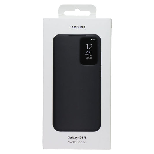 Samsung Official Wallet Case for Galaxy S24 FE - Black Cell Phone - Cases, Covers & Skins Samsung - Simple Cell Bulk Wholesale Pricing - USA Seller