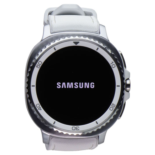 Samsung Galaxy Watch8 Classic (46mm) LTE Unlocked (SM-L505U) - White/Hybrid Band Smart Watches Samsung - Simple Cell Bulk Wholesale Pricing - USA Seller