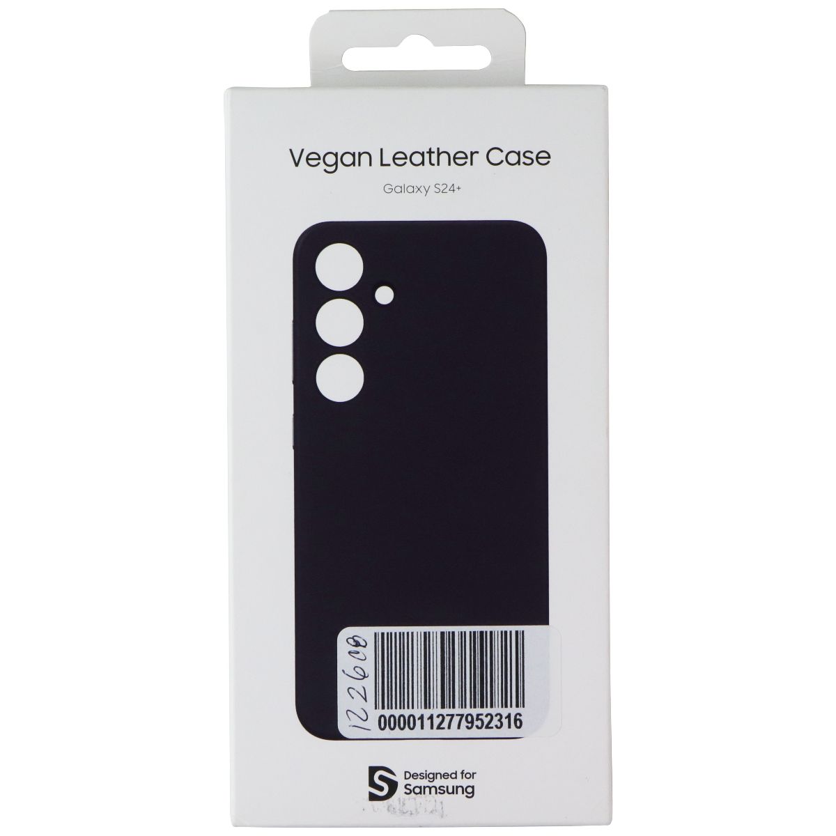 Samsung Official Vegan Leather Case for Samsung Galaxy (S24+) - Dark Violet Cell Phone - Cases, Covers & Skins Samsung - Simple Cell Bulk Wholesale Pricing - USA Seller