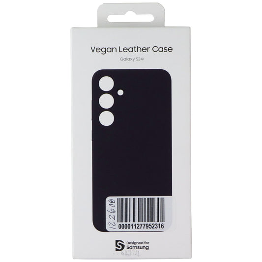 Samsung Official Vegan Leather Case for Samsung Galaxy (S24+) - Dark Violet Cell Phone - Cases, Covers & Skins Samsung - Simple Cell Bulk Wholesale Pricing - USA Seller