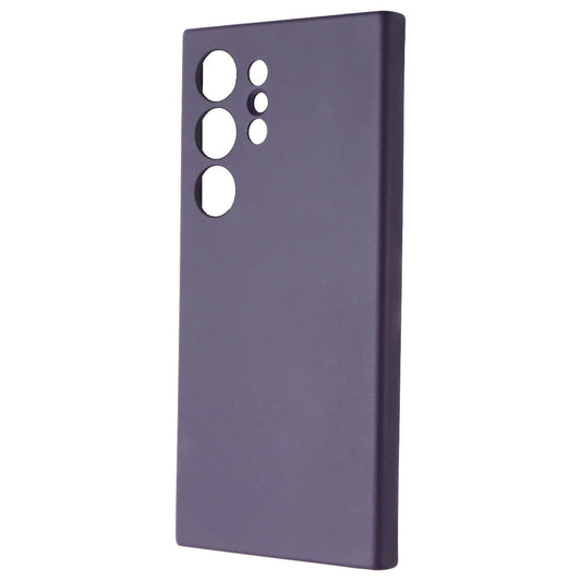 Samsung Official Vegan Leather Case for Galaxy S24 Ultra - Dark Violet Cell Phone - Cases, Covers & Skins Samsung - Simple Cell Bulk Wholesale Pricing - USA Seller
