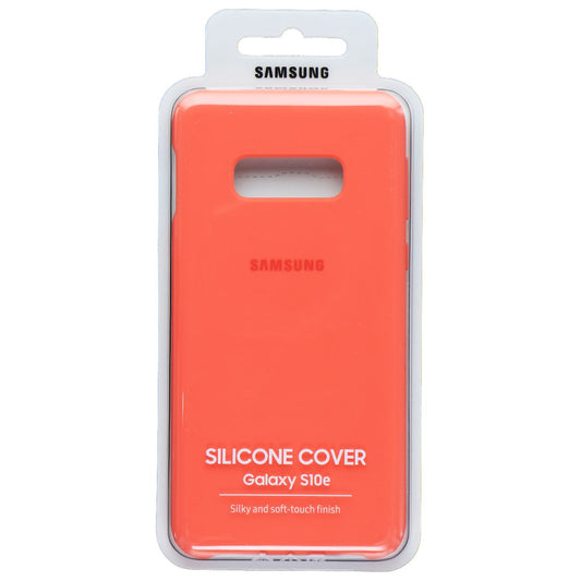 Samsung Official Silicone Cover for Galaxy S10e - Coral Red Cell Phone - Cases, Covers & Skins Samsung    - Simple Cell Bulk Wholesale Pricing - USA Seller