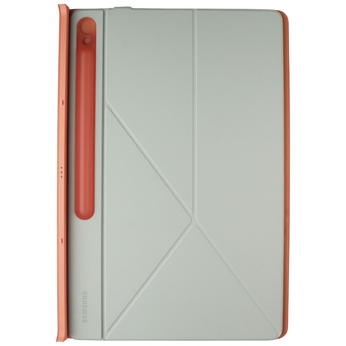 Samsung Galaxy Official Smart Book Cover for Galaxy Tab S10 FE Plus - Orange iPad/Tablet Accessories - Cases, Covers, Keyboard Folios Samsung - Simple Cell Bulk Wholesale Pricing - USA Seller