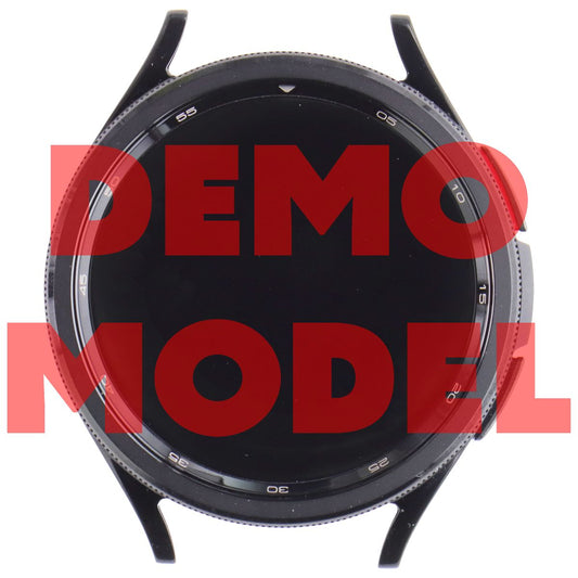 Samsung Galaxy Watch6 Classic (47mm) LIVE DEMO WATCH (SM-R960) - Black Smart Watches Samsung - Simple Cell Bulk Wholesale Pricing - USA Seller