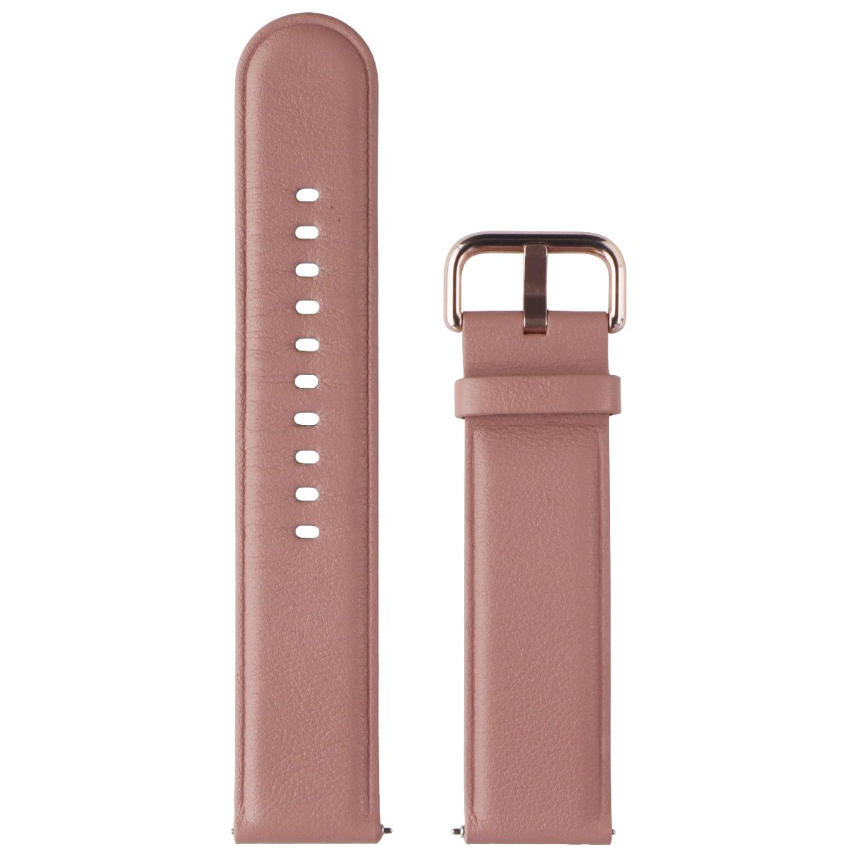 Samsung 20mm Leather Band for Galaxy Watch Active2 - Pink - Small Smart Watch Accessories - Watch Bands Samsung - Simple Cell Bulk Wholesale Pricing - USA Seller