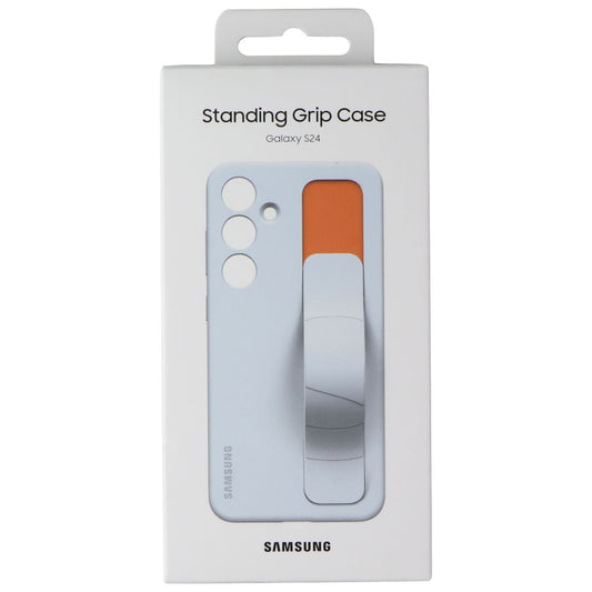 Samsung Official Standing Grip Case for Samsung Galaxy S24 - Light Blue Cell Phone - Cases, Covers & Skins Samsung    - Simple Cell Bulk Wholesale Pricing - USA Seller