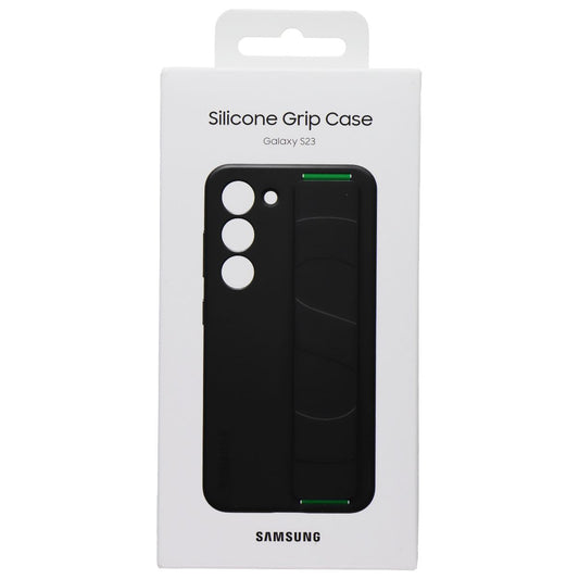 Samsung Silicone Grip Case for Galaxy S23 - Black Cell Phone - Cases, Covers & Skins Samsung    - Simple Cell Bulk Wholesale Pricing - USA Seller