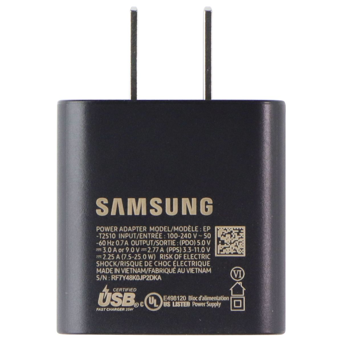 Samsung Ultimate Bundle Car Duo 40W + 25W Wall + 2 USB-C to USB-C Cables - Black