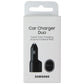 Samsung (25W) USB-C and (15W) USB Car Charger Duo - Black Cell Phone - Chargers & Cradles Samsung - Simple Cell Bulk Wholesale Pricing - USA Seller