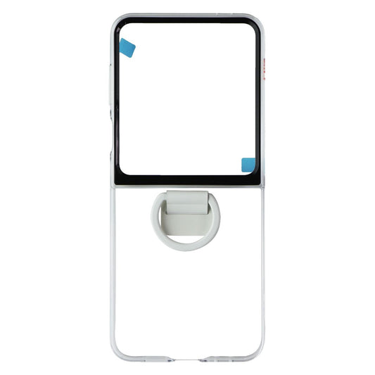 Samsung Official Clear Case with Ring for Samsung Galaxy Z Flip6 - Clear Cell Phone - Cases, Covers & Skins Samsung - Simple Cell Bulk Wholesale Pricing - USA Seller