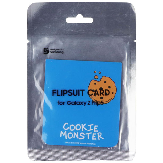 Samsung Flipsuit Card for Galaxy Z Flip5 Flipsuit Case - Cookie Monster Cell Phone - Cases, Covers & Skins Samsung - Simple Cell Bulk Wholesale Pricing - USA Seller