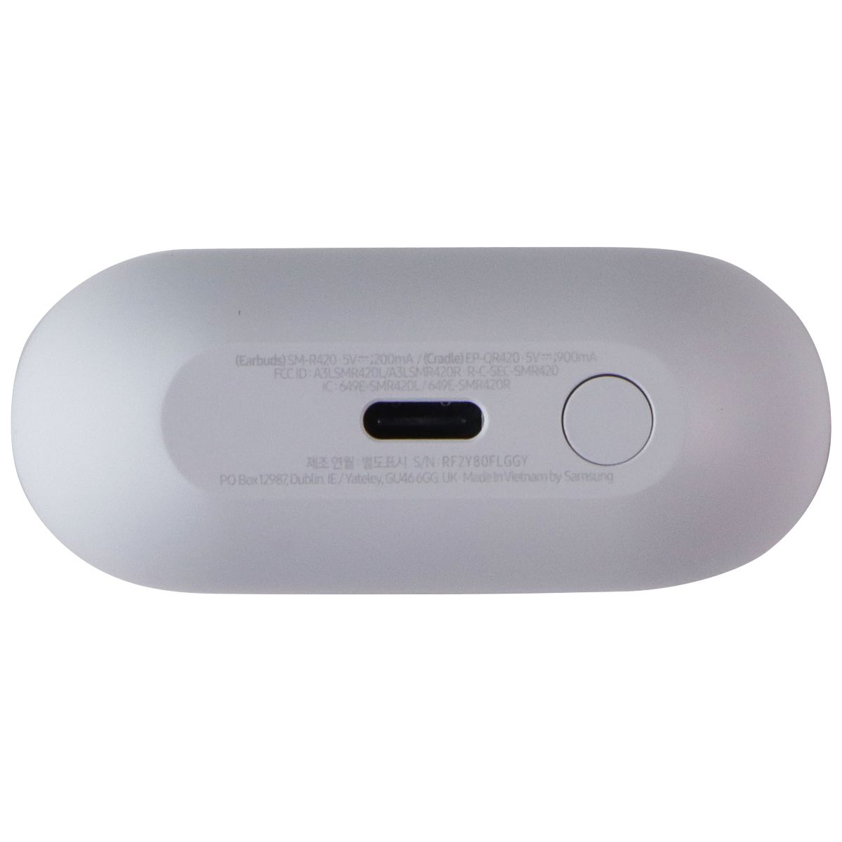 Samsung Galaxy Buds 3 FE (2025) True Wireless Bluetooth Earbuds - Gray (SM-R420) Portable Audio - Headphones Samsung - Simple Cell Bulk Wholesale Pricing - USA Seller