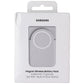 Samsung 5000mAh Magnetic Wireless Battery Pack w/ Built-in Kick Stand - Gray Cell Phone - Chargers & Cradles Samsung - Simple Cell Bulk Wholesale Pricing - USA Seller