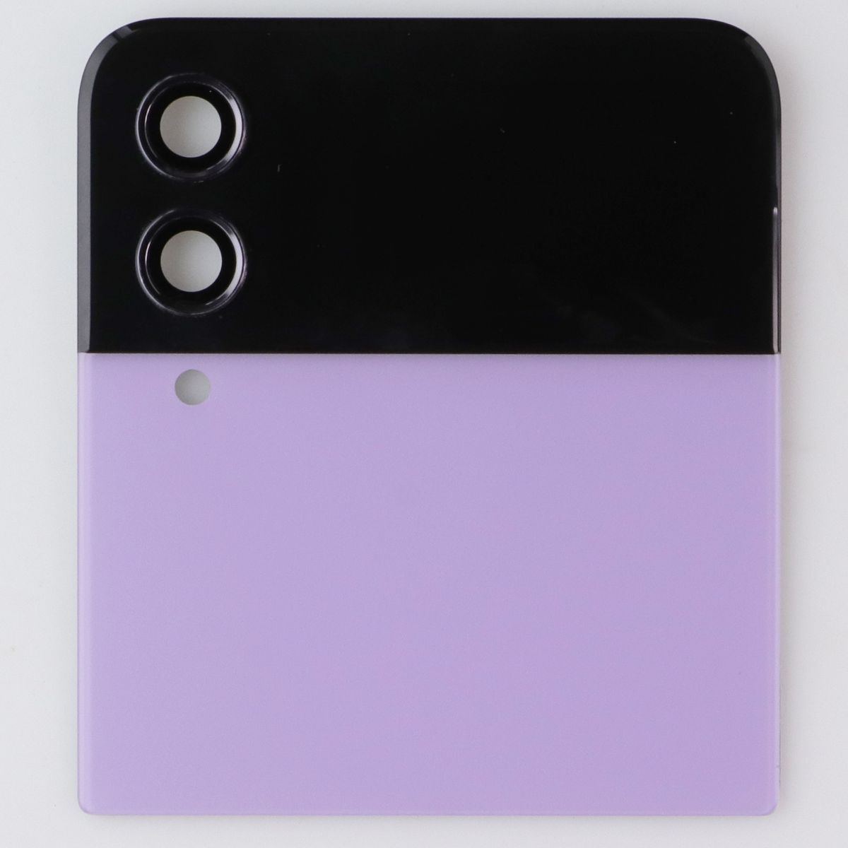 Repair Part OEM Pull Top Back Cover Glass/OLED for Galaxy Z Flip4 (F721) Purple