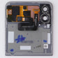 Repair Part OEM Pull Top Back Cover Glass/OLED for Galaxy Z Flip4 (F721) Purple