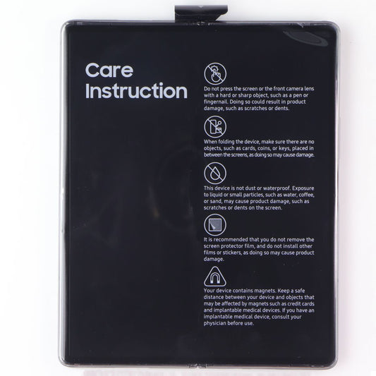 Repair Part SVC LCD Assembly Octa Kit (E/ZN/PF) for Galaxy Z Fold2 F916U Black Cell Phone - Replacement Parts & Tools Samsung - Simple Cell Bulk Wholesale Pricing - USA Seller