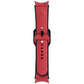 Samsung Sport Band for Galaxy Watch 6/5/4 (20mm) S/M - Red / Black Smart Watch Accessories - Watch Bands Samsung - Simple Cell Bulk Wholesale Pricing - USA Seller