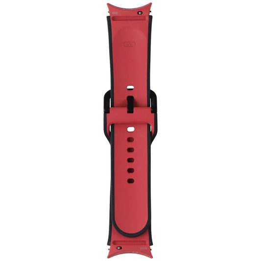 Samsung Sport Band for Galaxy Watch 6/5/4 (20mm) S/M - Red / Black Smart Watch Accessories - Watch Bands Samsung - Simple Cell Bulk Wholesale Pricing - USA Seller