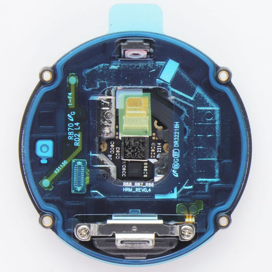 Repair Part MEA Rear Case with Sensor for Galaxy Watch 4 (44mm) - Black (R875)