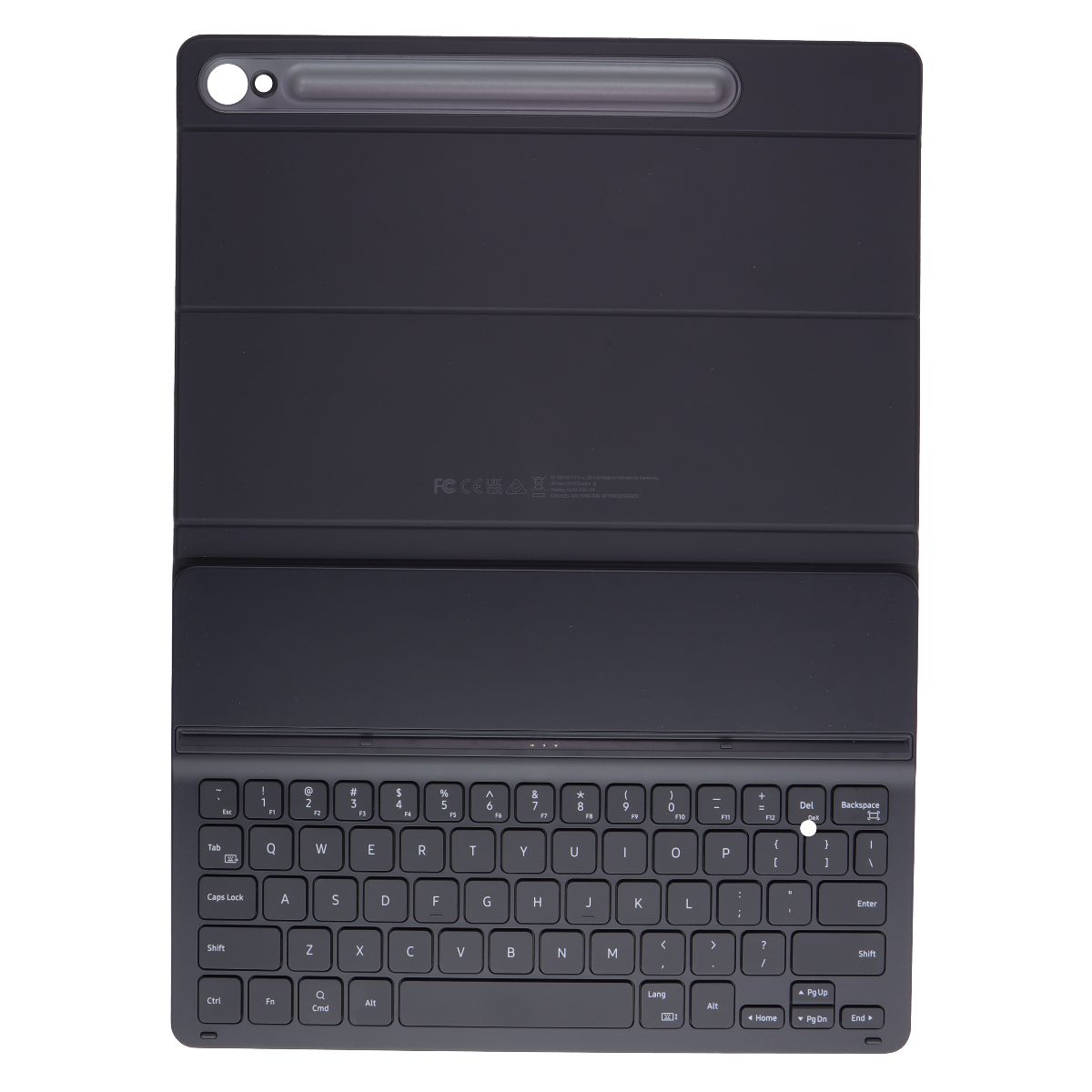 Samsung Official Book Cover Keyboard Slim for Galaxy Tab S9 / S9 5G - Black iPad/Tablet Accessories - Cases, Covers, Keyboard Folios Samsung    - Simple Cell Bulk Wholesale Pricing - USA Seller