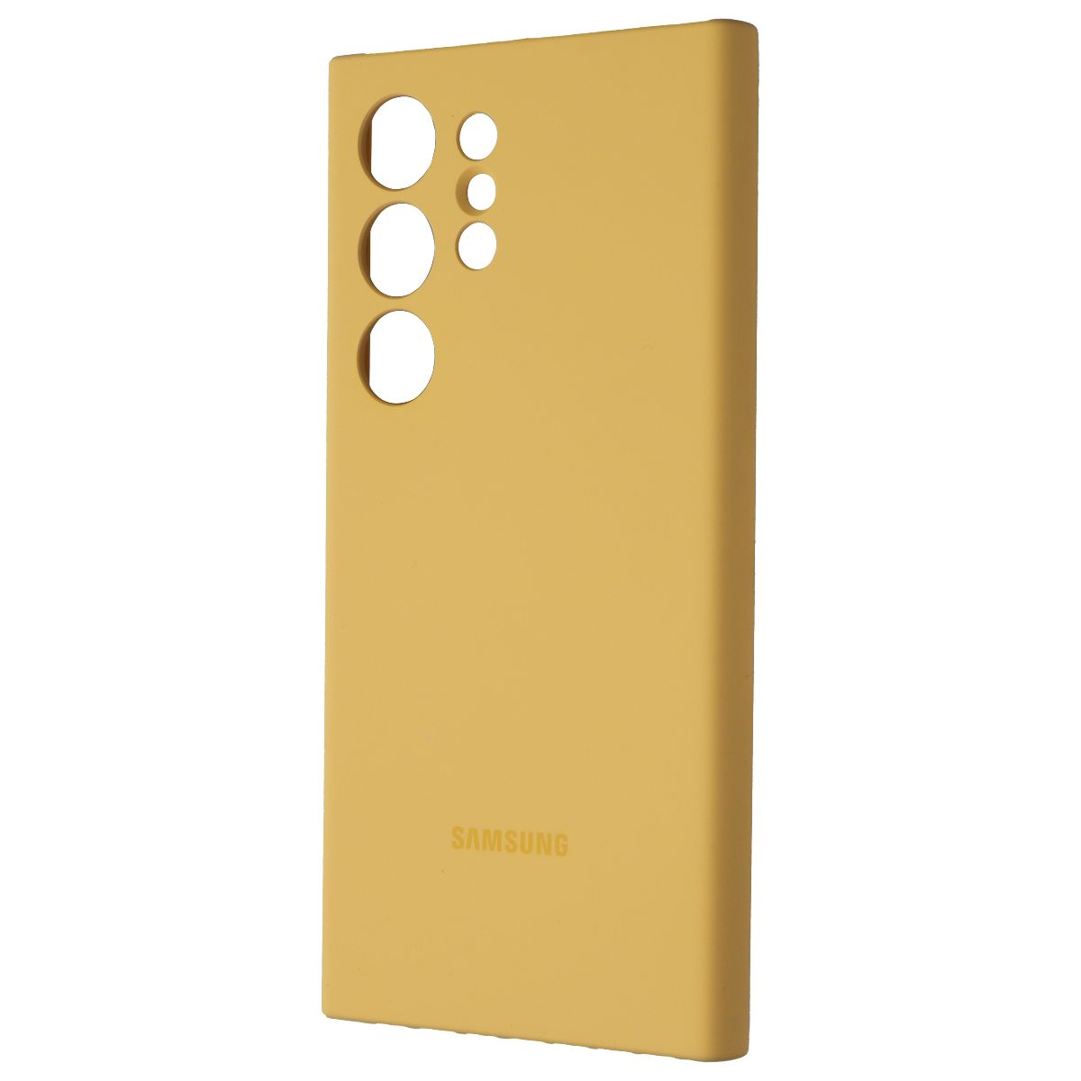Samsung Official Silicone Case for Samsung Galaxy S24 Ultra - Yellow Cell Phone - Cases, Covers & Skins Samsung - Simple Cell Bulk Wholesale Pricing - USA Seller