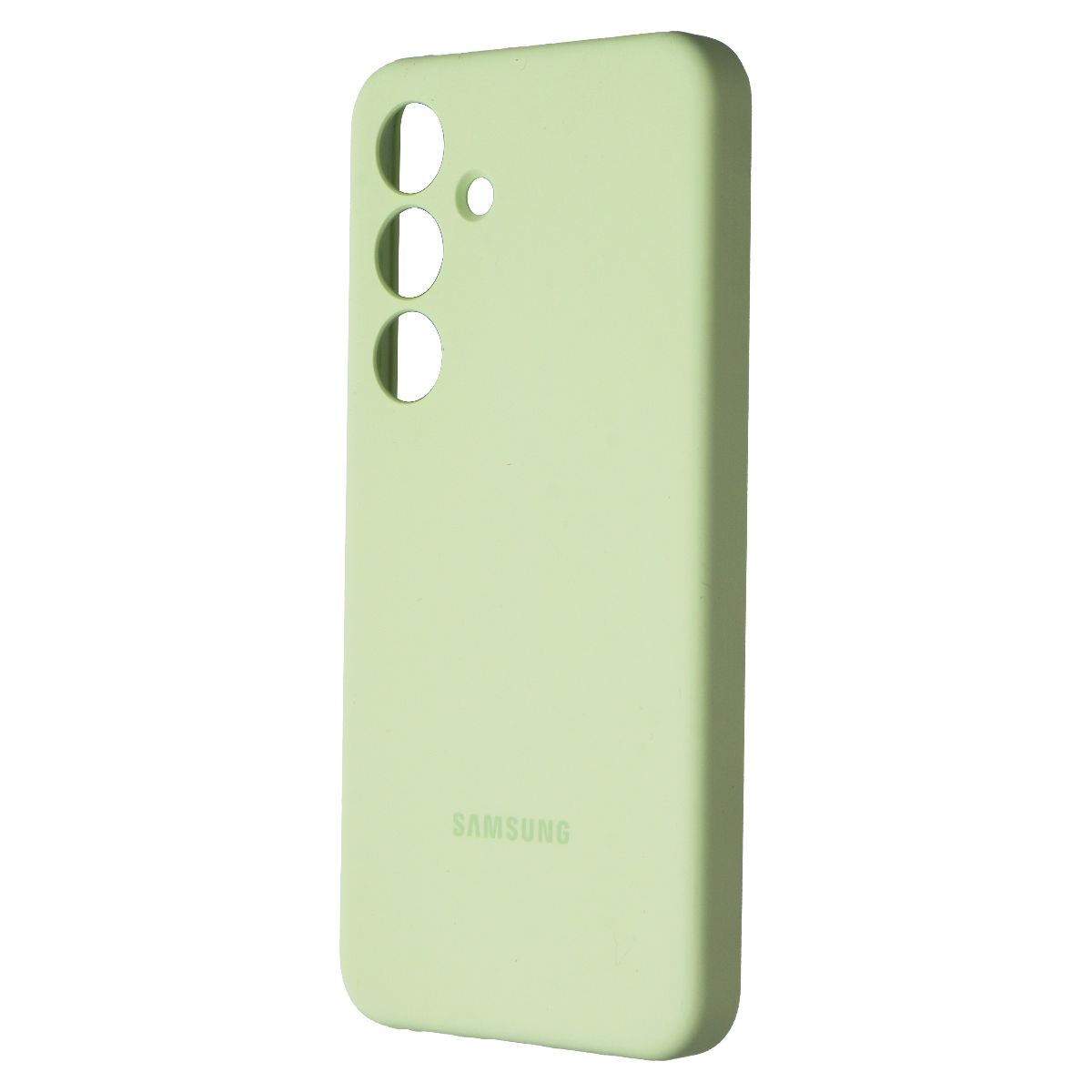 Samsung Silicone Case for Samsung Galaxy S24 - Light Green Lime (EF-PS921TGEGCA) Cell Phone - Cases, Covers & Skins Samsung    - Simple Cell Bulk Wholesale Pricing - USA Seller