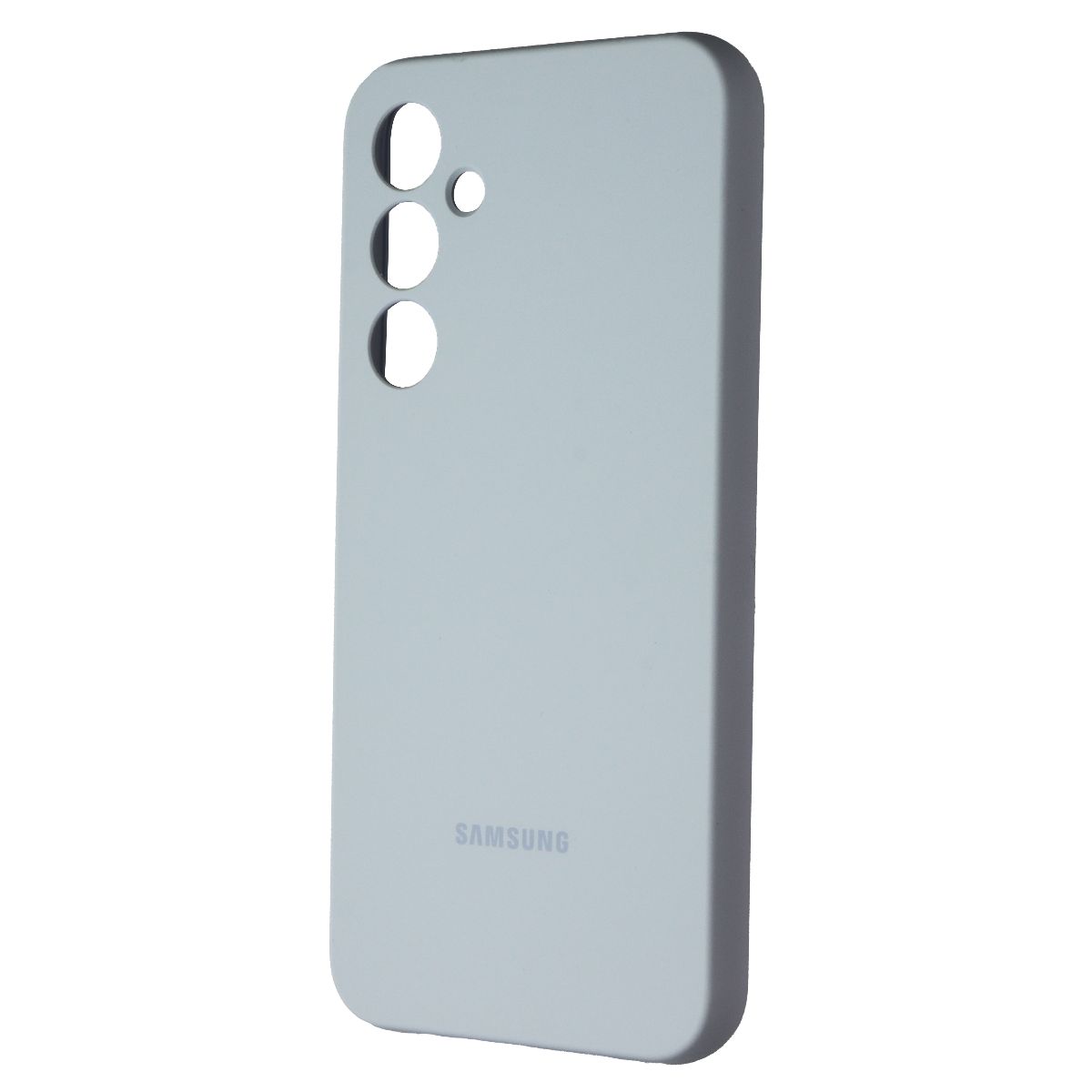 Samsung Official Silicone Case for Galaxy A35 5G - Light Blue Cell Phone - Cases, Covers & Skins Samsung - Simple Cell Bulk Wholesale Pricing - USA Seller