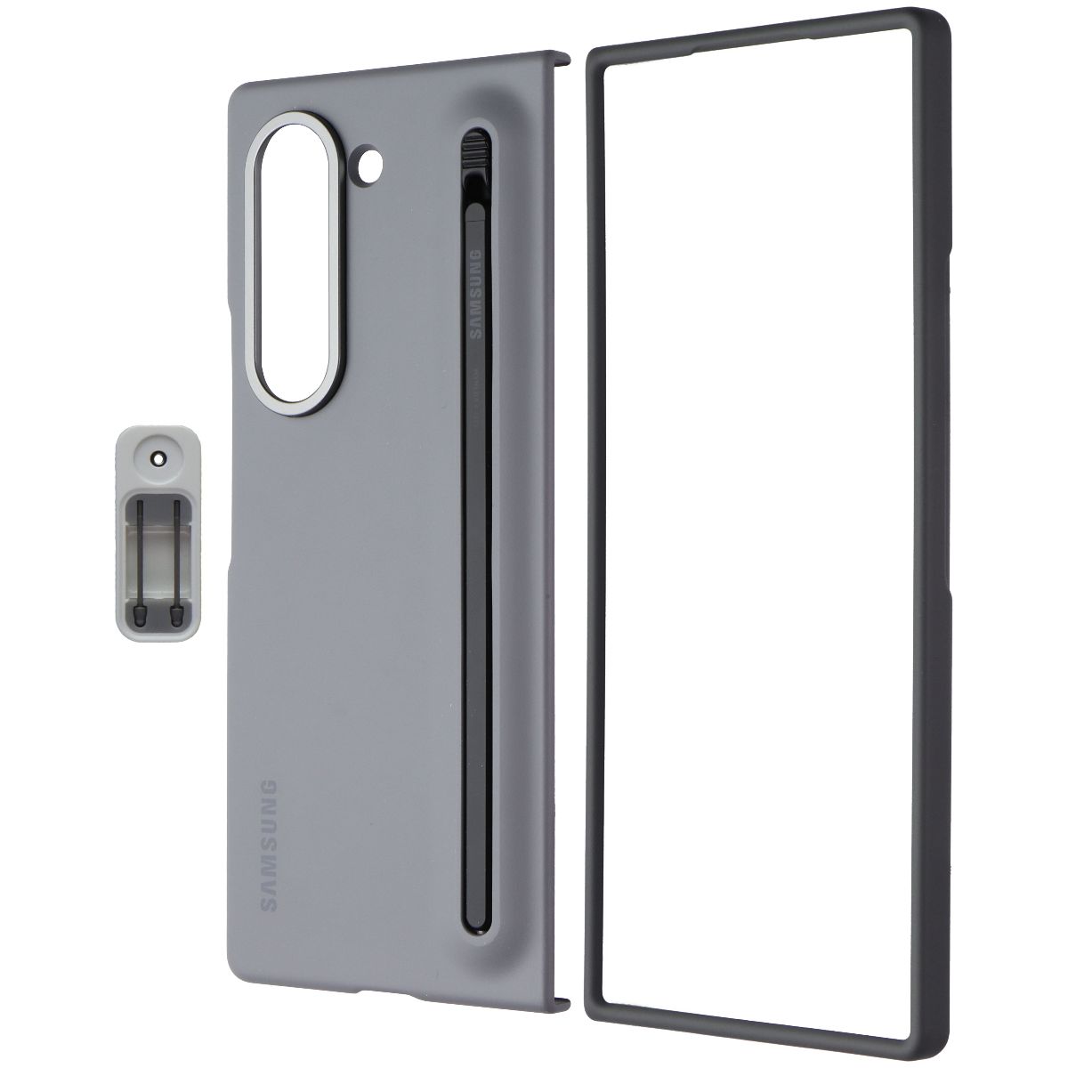 Samsung S Pen Case for Samsung Galaxy Z Fold6 - Gray Cell Phone - Cases, Covers & Skins Samsung - Simple Cell Bulk Wholesale Pricing - USA Seller