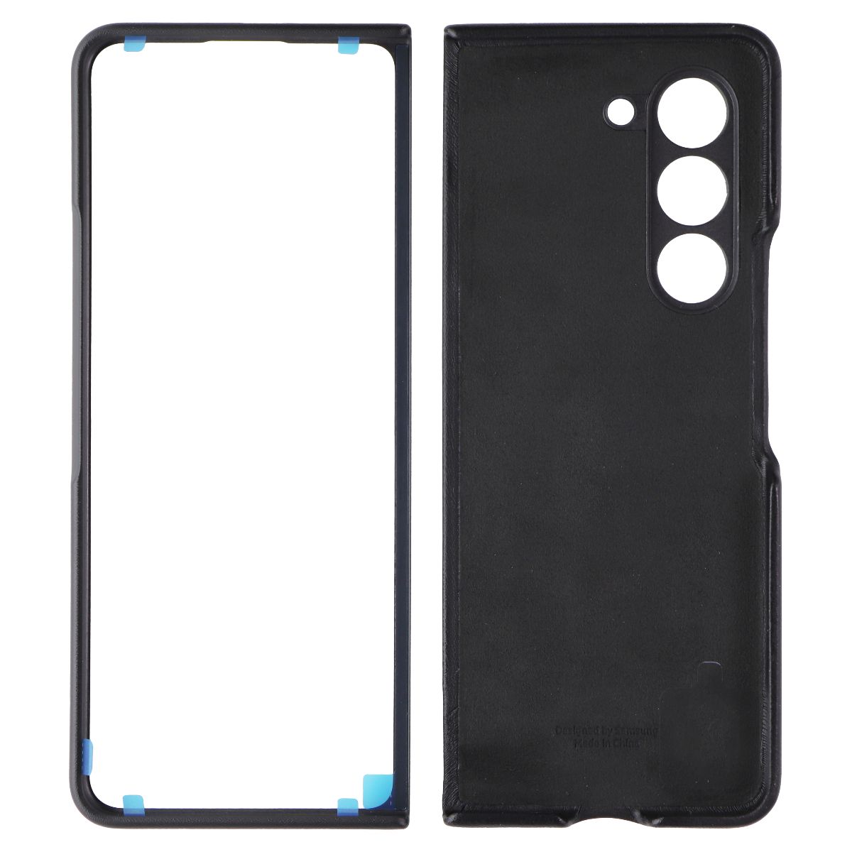 Samsung Eco-Leather Case for Galaxy Z Fold5 - Graphite Cell Phone - Cases, Covers & Skins Samsung - Simple Cell Bulk Wholesale Pricing - USA Seller