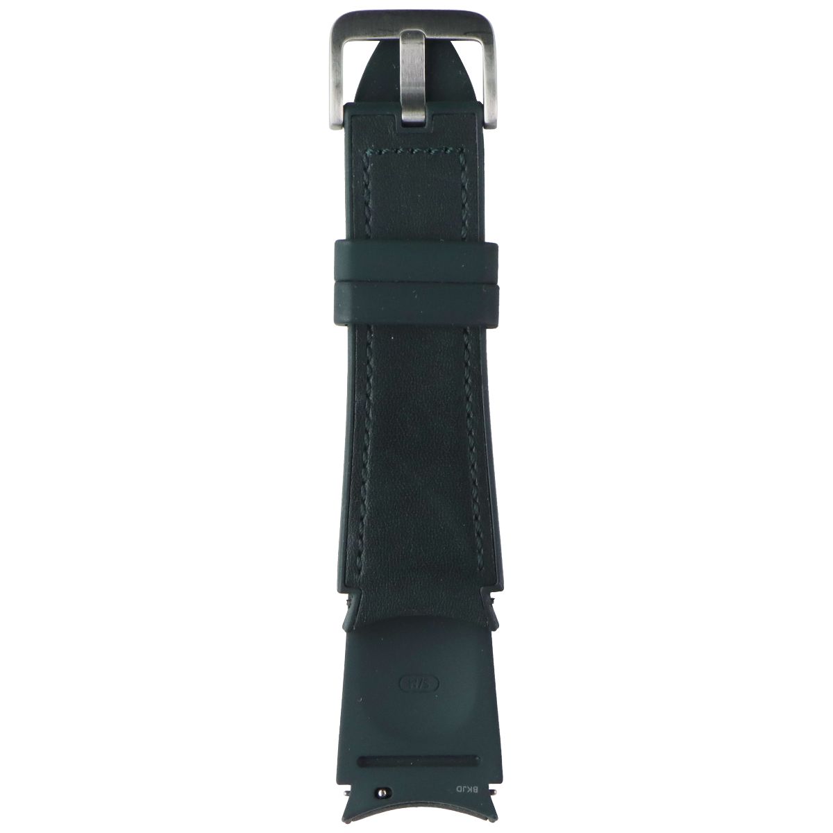 Samsung Hybrid Leather Band for Galaxy Watch4 & Later (20mm) S/M - Green Smart Watch Accessories - Watch Bands Samsung - Simple Cell Bulk Wholesale Pricing - USA Seller
