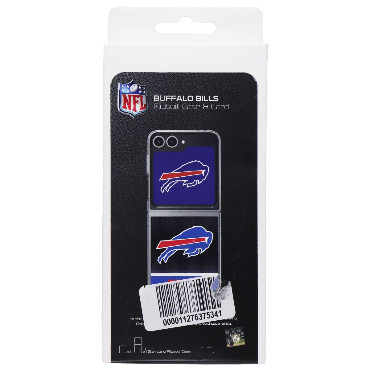 Samsung Flipsuit Case & Card for Galaxy Z Flip6 - NFL Buffalo Bills Cell Phone - Cases, Covers & Skins Samsung - Simple Cell Bulk Wholesale Pricing - USA Seller