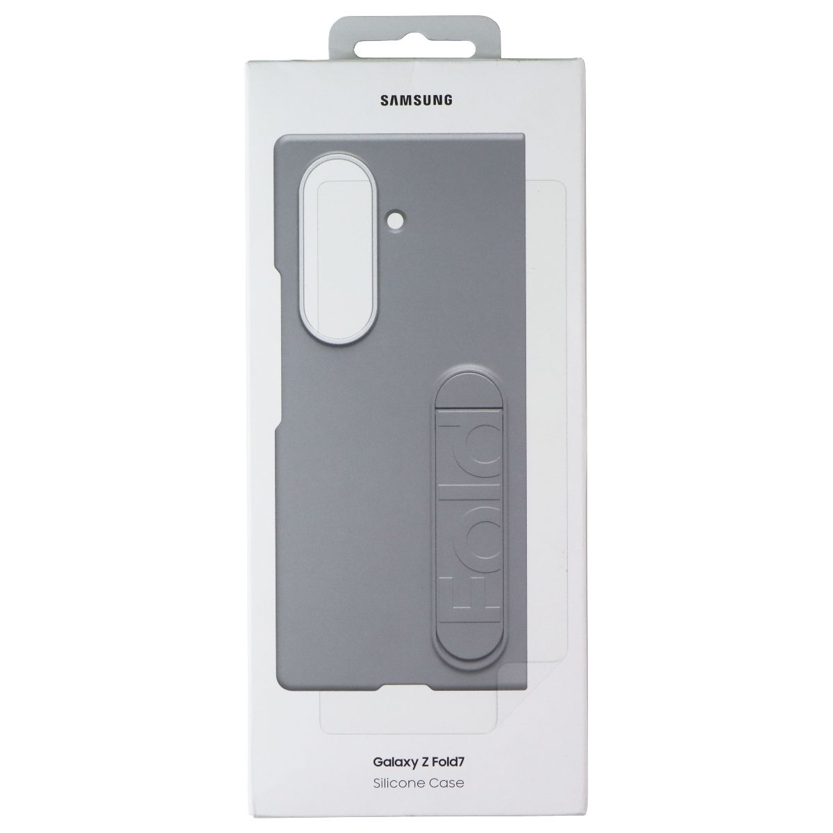 Samsung Official Silicone Case and Film for Galaxy Z Fold7 - Gray Cell Phone - Cases, Covers & Skins Samsung - Simple Cell Bulk Wholesale Pricing - USA Seller