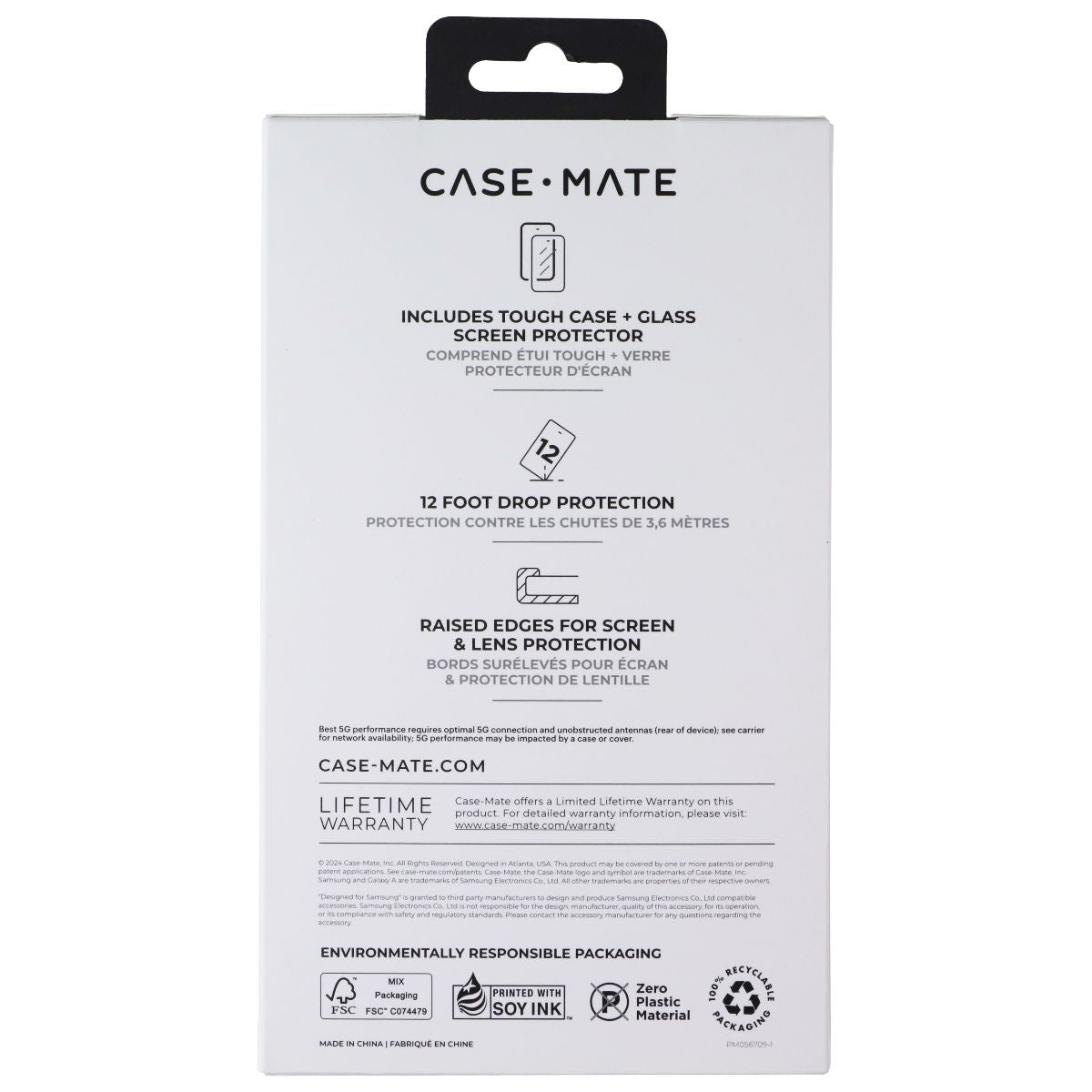 Case-Mate Tough Case & Screen Protector Bundle for Samsung Galaxy A26 5G - Black Cell Phone - Cases, Covers & Skins Samsung - Simple Cell Bulk Wholesale Pricing - USA Seller