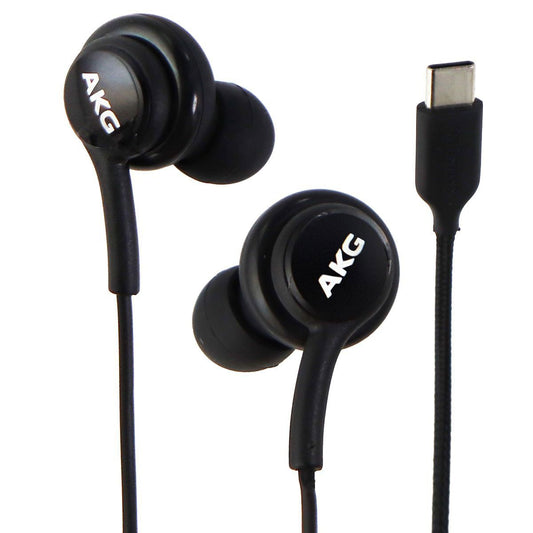 Samsung AKG Wired USB-C (Type C) Headset for Smartphones - Black (GH59-15252A) Cell Phone - Headsets Samsung - Simple Cell Bulk Wholesale Pricing - USA Seller