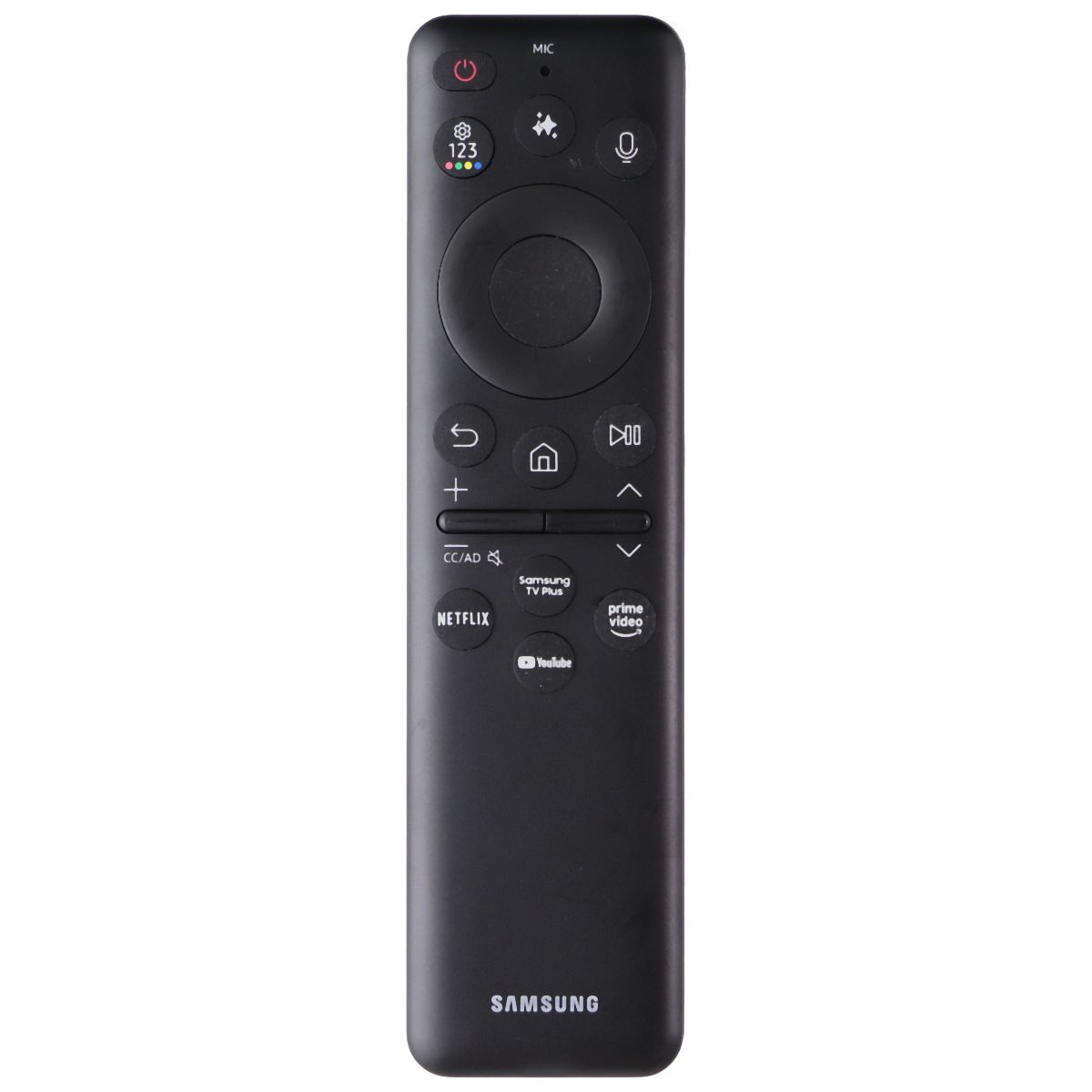 Samsung TM2560E Solar Voice Remote (BN59-01480A) for Select Samsung TVs - Black TV, Video & Audio Accessories - Remote Controls Samsung - Simple Cell Bulk Wholesale Pricing - USA Seller