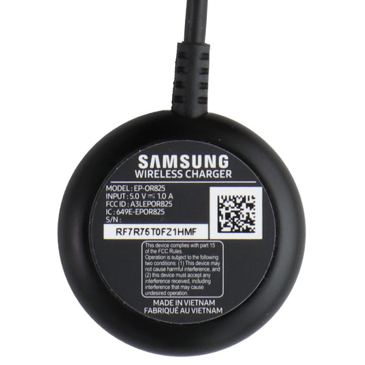 Samsung Galaxy Watch Active Wireless Charger (EP-OR825) - Black Smart Watch Accessories - Chargers & Docking Stations Samsung    - Simple Cell Bulk Wholesale Pricing - USA Seller