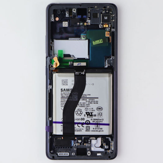 Repair Part SVC LCD Assembly Octa Kit for Galaxy S21 Ultra 5G (G998U1) Navy Cell Phone - Replacement Parts & Tools Samsung - Simple Cell Bulk Wholesale Pricing - USA Seller