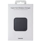 Samsung Super Fast (15W) Wireless Charger with USB-C (1m) Cable - Gray Cell Phone - Chargers & Cradles Samsung    - Simple Cell Bulk Wholesale Pricing - USA Seller