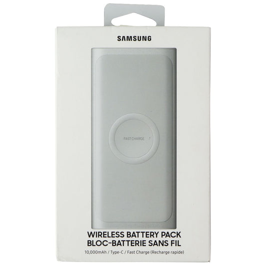 Samsung 10,000mAh Wireless Battery Pack for Qi and USB-C - Silver (EB-U1200CSE) Cell Phone - Chargers & Cradles Samsung - Simple Cell Bulk Wholesale Pricing - USA Seller