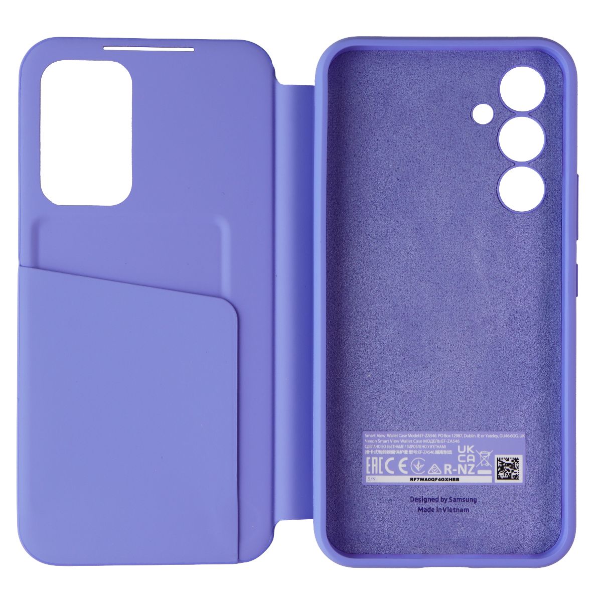 Samsung Smart View Wallet Case for Samsung Galaxy A54 (5G) - Blueberry Cell Phone - Cases, Covers & Skins Samsung    - Simple Cell Bulk Wholesale Pricing - USA Seller