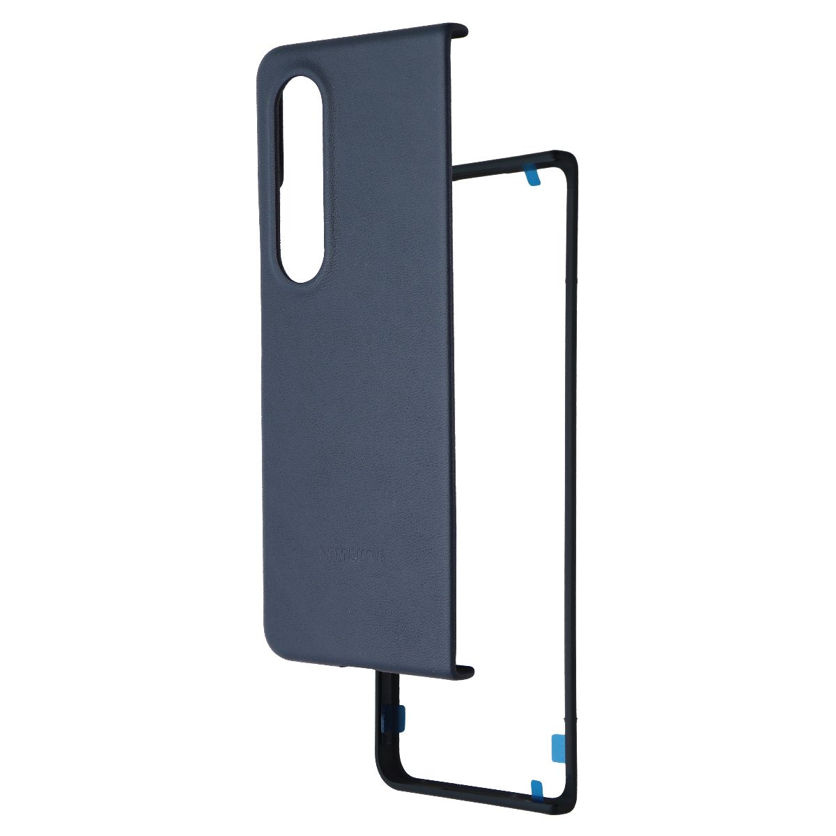 SAMSUNG Protective Leather Cover for Samsung Galaxy Z Fold4 - Gray Green Cell Phone - Cases, Covers & Skins Samsung - Simple Cell Bulk Wholesale Pricing - USA Seller