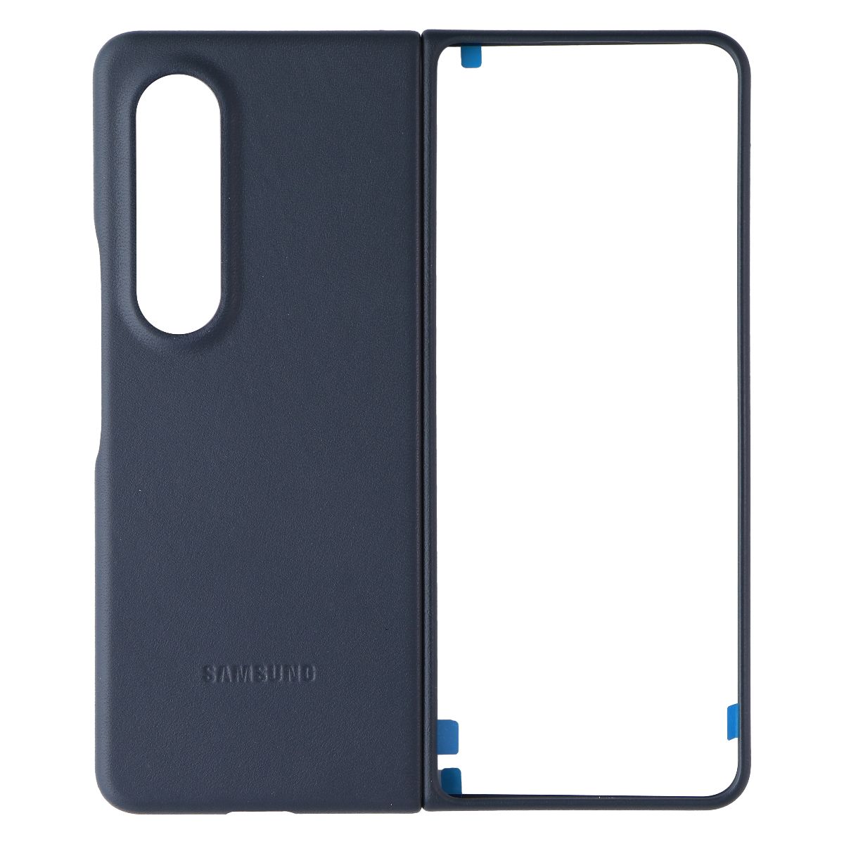 SAMSUNG Protective Leather Cover for Samsung Galaxy Z Fold4 - Gray Green Cell Phone - Cases, Covers & Skins Samsung - Simple Cell Bulk Wholesale Pricing - USA Seller