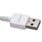 Samsung 5Ft Charge and Sync Cable (ET-DQ11Y1WE) for Micro USB3.0 Devices - White Cell Phone - Cables & Adapters Samsung - Simple Cell Bulk Wholesale Pricing - USA Seller